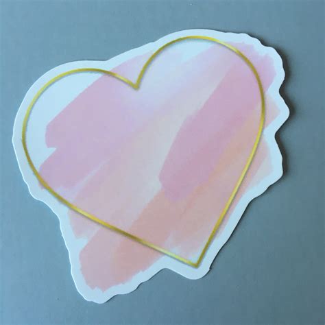 Pink Stickers Cute Sticker Set Pretty Stickers T For Etsy