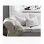 Ikea OFELIA Throw Soft Wool Bland Blanket White 67x51 Couch Throws 