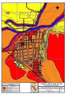 Mapa de síntesis de peligros de la ciudad de Mórrope Lambayeque SIGRID
