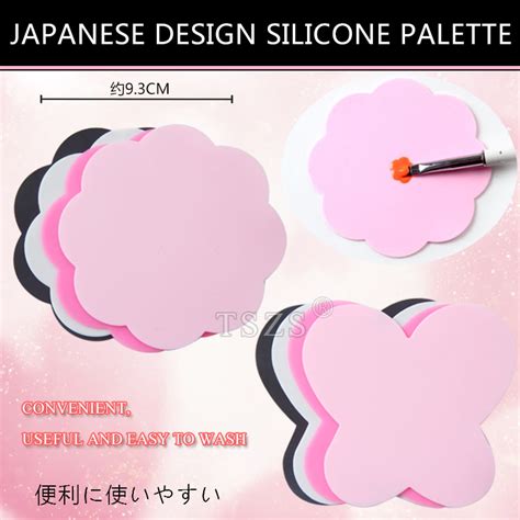 Buy 1baglot Silicone Paint Palette Mat Butterfly Plum