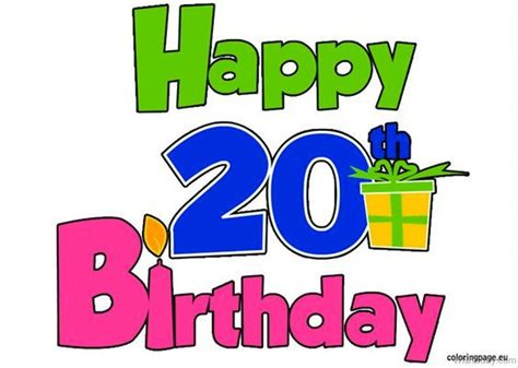 40 20th Birthday Wishes