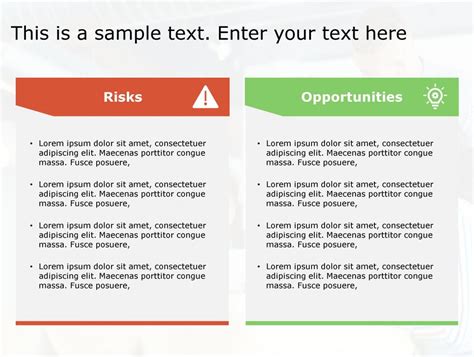 Risk Opportunity Powerpoint Template 177 Risk Opportunity Templates