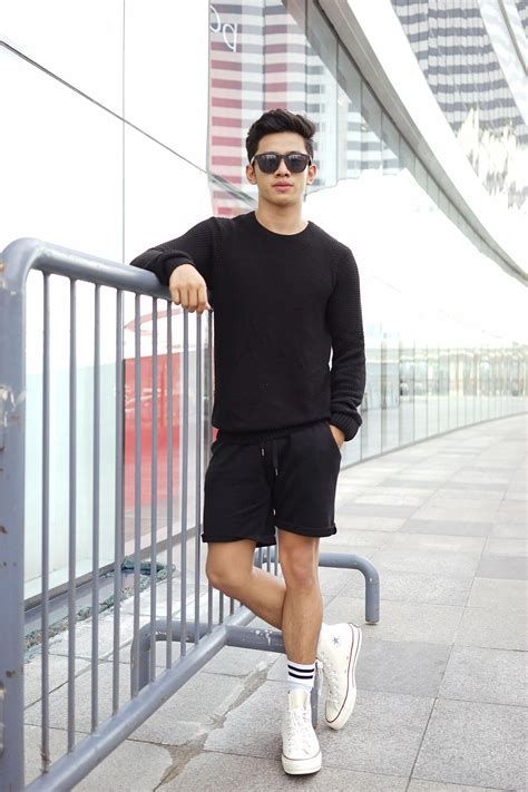 Trendy Sneakers Review Long Socks Outfit Mens Shorts Outfits