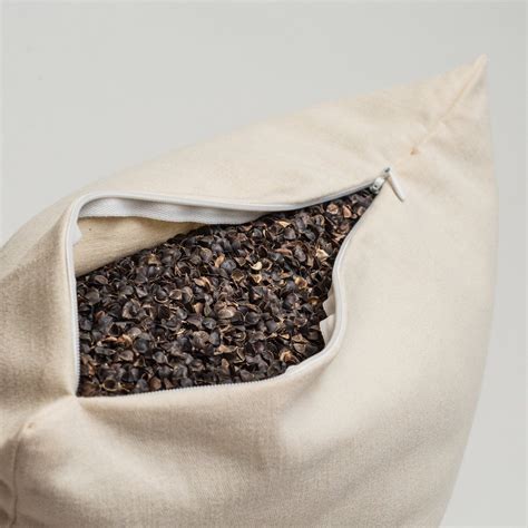 Buckwheat hulls make a great pillow stuffing; Buckwheat pillow | Buckwheat pillow, Buckwheat hull pillow ...
