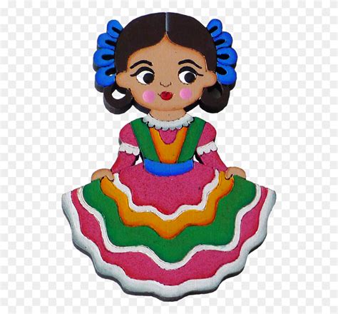 Spanish Dancer Royalty Free Vector Clip Art Illustration Mexican