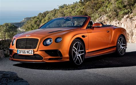 2017 Bentley Continental Supersports Convertible Wallpapers And Hd