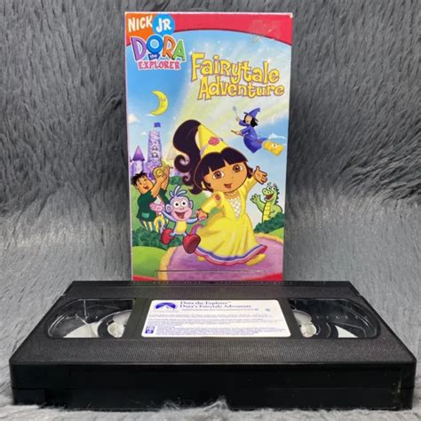DORA THE EXPLORER Fairytale Adventure VHS Video Tape 2004 Nick Jr