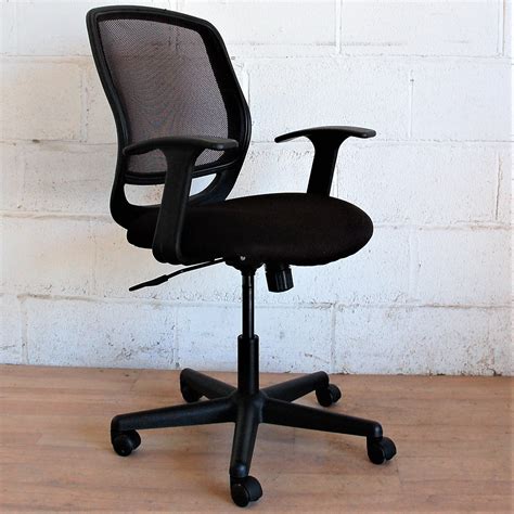 Best armless office chairs buyer's guide. Mesh-Back Budget Task Chair Black 2122 | Allard Office ...