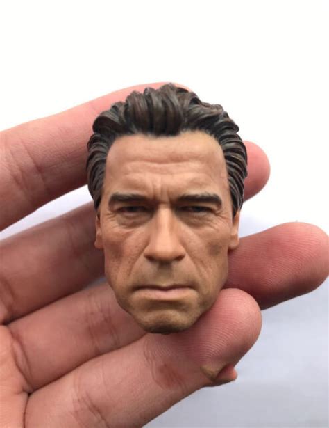 16 Scale Terminator Genisys T800 Arnold Schwarzenegger Head Sculpt Ebay