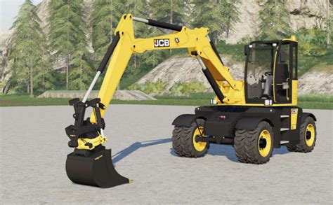 Jcb Hydradig 110w Excavator V10 Fs 19 Farming Simulator 2022 19 Mod