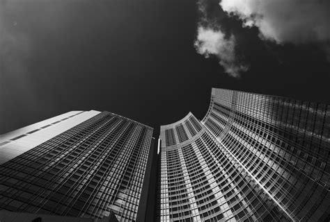 Skycrappers Monochrome, HD Photography, 4k Wallpapers, Images ...
