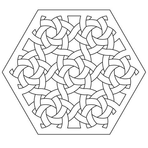 Celtic Knotwork Lute Rosette 3 By Peter Mulkers Graph Paper Art