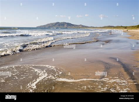 Waves Washing On The Shore Of Parque Nacional Marino Marine National