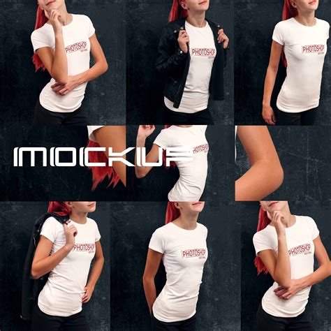 Download Awesome Teenage Girl T shirt Mockup #Branding #download # ...