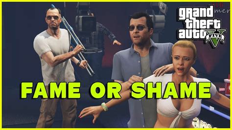 Grand Theft Auto 5 2019 Walkthrough Gameplay Fame Or Shame Mission Full