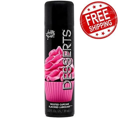 Wet Desserts Flavored Personal Lubricant Water Based Sex Lube For Menandwomen3 Oz