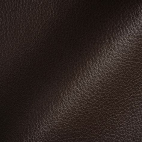 Dark Brown Leather Upholstery Designer Fabric