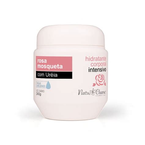 BOX HIDRATANTE CORPORAL INTENSIVO 240G NATU CHARM 2055 ROSA