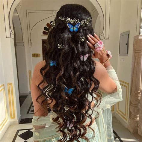 Trending Butterfly Hairstyle Ideas For Brides Shaadiwish In 2021