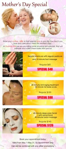 Mothers Day Spa Special In Manhattan Ny Spa Specials Ny