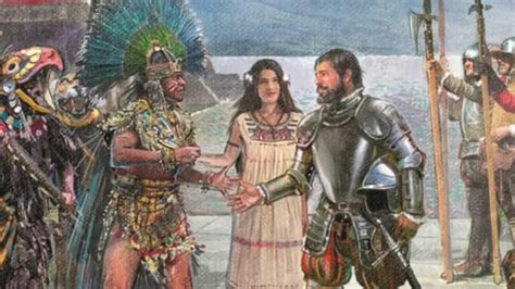 Así Llegó La Malinche Al Conquistador Hernán Cortés Minerva Noticias