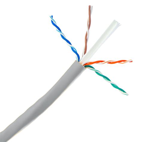 The history of cable design for ethernet networks resulted in two separate efforts to improve on the. Cat6 Ethernet Cable, Solid Copper, Gray, Pullbox 500ft