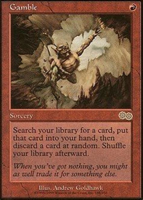 Check spelling or type a new query. Gamble MTG: High Unpredictable (RED SORCERY)