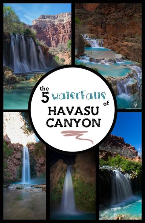 5 Amazing Waterfalls Of Havasupai Trip To Grand Canyon Havasu Falls