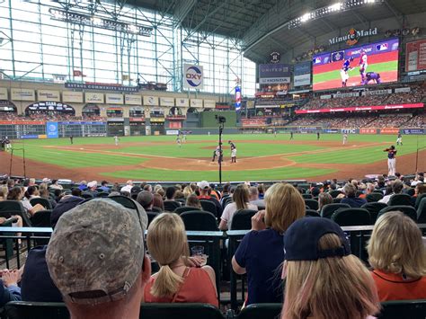 Section 119 At Minute Maid Park Houston Astros