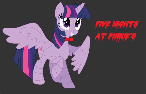 Five Nights At Pinkies Twilight Bonnie Sparkle By Andrarainbownight