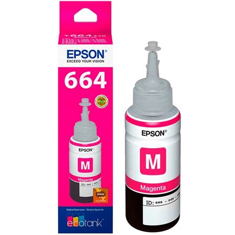 Tinta Epson Magenta 664 70ml InfoFarma