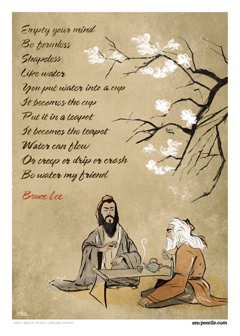 570 x 806 jpeg 148 кб. ZEN PENCILS » 37. BRUCE LEE: Be water, my friend