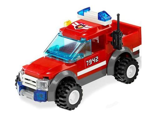 Lego Set 7942 1 S2 Off Road Fire Car 2007 City Fire Rebrickable