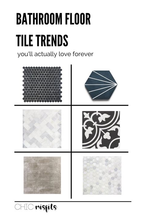 Bathroom Floor Tile Trends Youll Actually Love Forever Chic Misfits