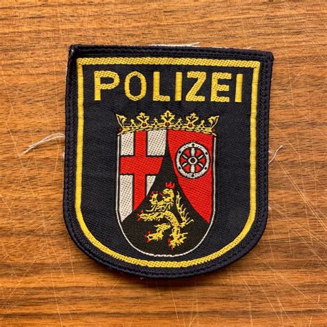 Patches Polizei Rheinland Pfalz Kaufen Auf Ricardo