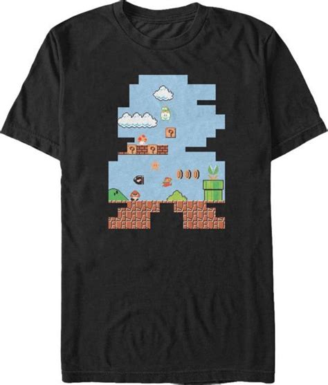 Shape Of Super Mario T Shirt Super Mario Bros T Shirt T Shirt Designs