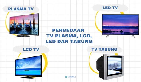 Perbedaan TV Plasma LED LCD Dan TV Tabung