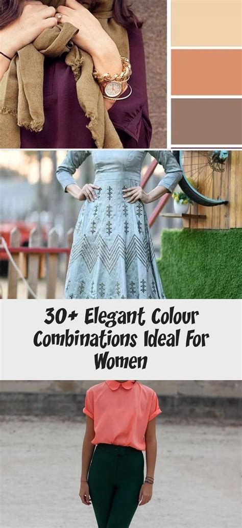 30 Elegant Colour Combinations Ideal For Women Clothing In 2020