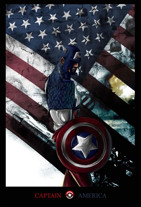 Captain America By Herobaka On Deviantart