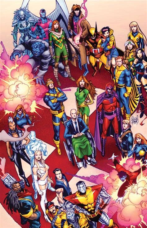 X Team X Men Comics Superhero Comic
