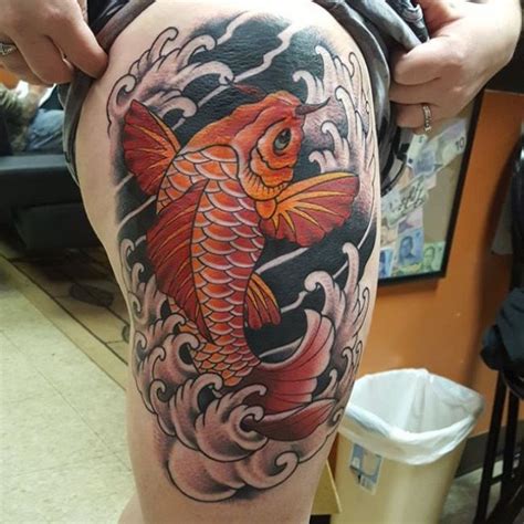 65 Japanese Koi Fish Tattoo Designs And Meanings True Colors 2019