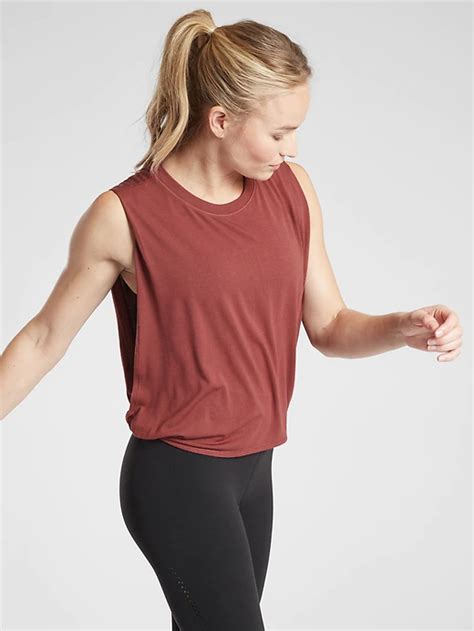 Cloudlight Relaxed Muscle Tank Athleta Workout Tops For Women
