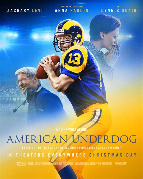 New Trailer For The Kurt Warner Sports Drama American Underdog With