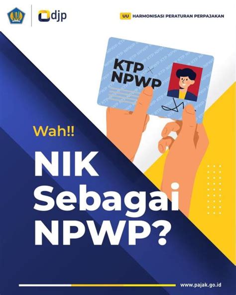 Nik Menggantikan Npwp Apakah Semua Orang Kena Pajak Konsultan Pajak