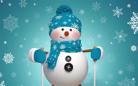 Cute Snowman Wallpaper Holiday Wallpapers 26004