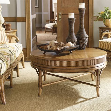 Find round coffee table ads in our coffee tables category. Beach House Oyster Cove Round Cocktail Table with Bamboo ...