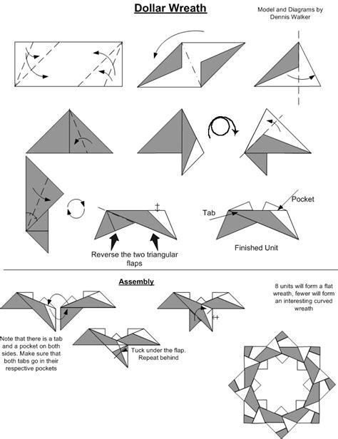 Fold Money Origami Dollar Bill Origami Free Instructions Diy Crafts