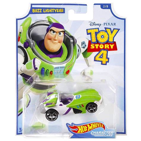 Buzz Lightyear Toy Story 4 Hot Wheels Diecast Car 164 Scale Walmart