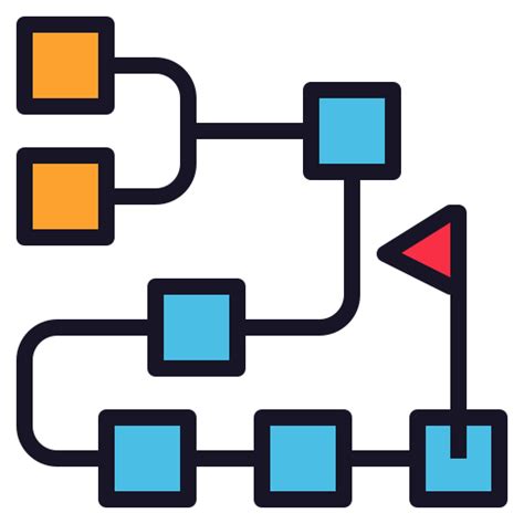 Diagrama De Flujo Iconos Gratis De Interfaz