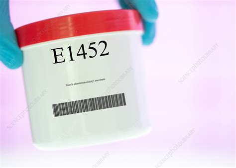 Container Of The Food Additive E1452 Stock Image F0368345